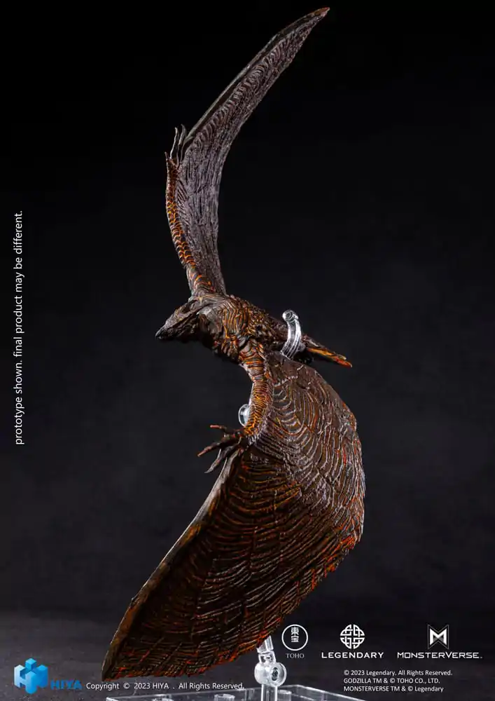 Godzilla: King of the Monsters Exquisite Basic Action Figure Rodan Flameborn 13 cm product photo