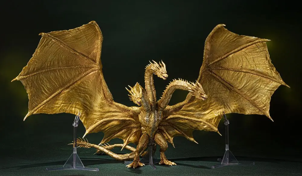 Godzilla: King of the Monsters S.H. MonsterArts Action Figure King Ghidorah (Special Color Ver.) 25 product photo