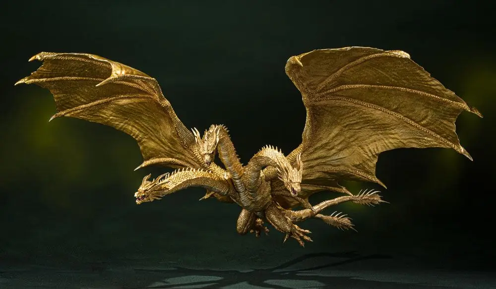 Godzilla: King of the Monsters S.H. MonsterArts Action Figure King Ghidorah (Special Color Ver.) 25 product photo