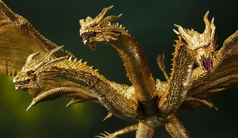 Godzilla: King of the Monsters S.H. MonsterArts Action Figure King Ghidorah (Special Color Ver.) 25 product photo