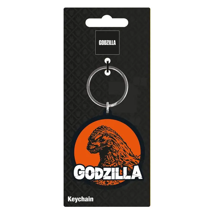 Godzilla Rubber Keychain Mean 6 cm termékfotó