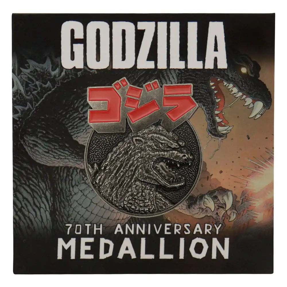 Godzilla Medallion 70th Anniversary Limited Edition product photo