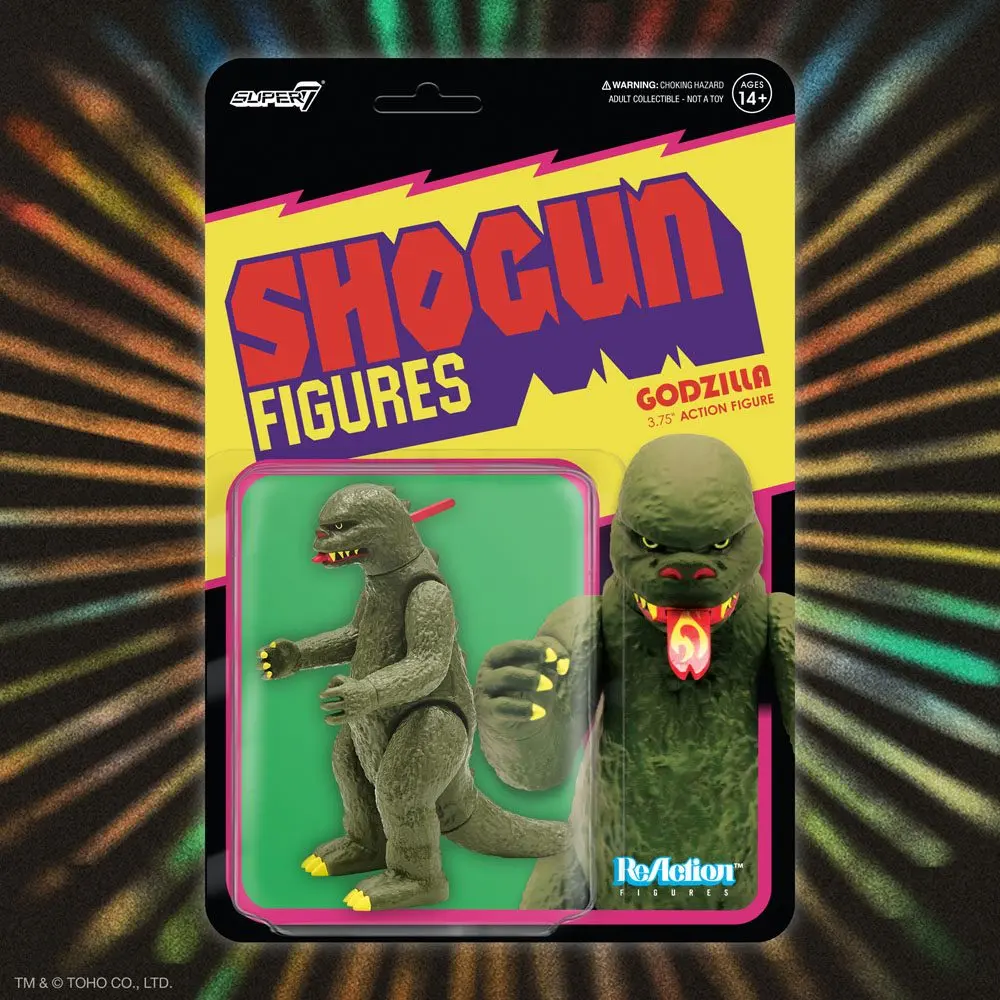 Godzilla ReAction Action Figure Shogun (Dark Green) 10 cm product photo