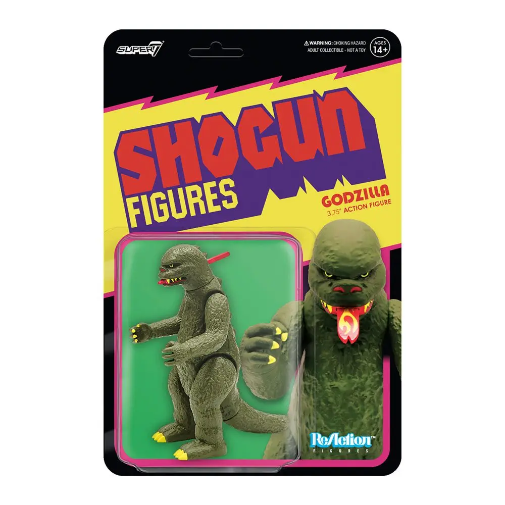 Godzilla ReAction Action Figure Shogun (Dark Green) 10 cm product photo