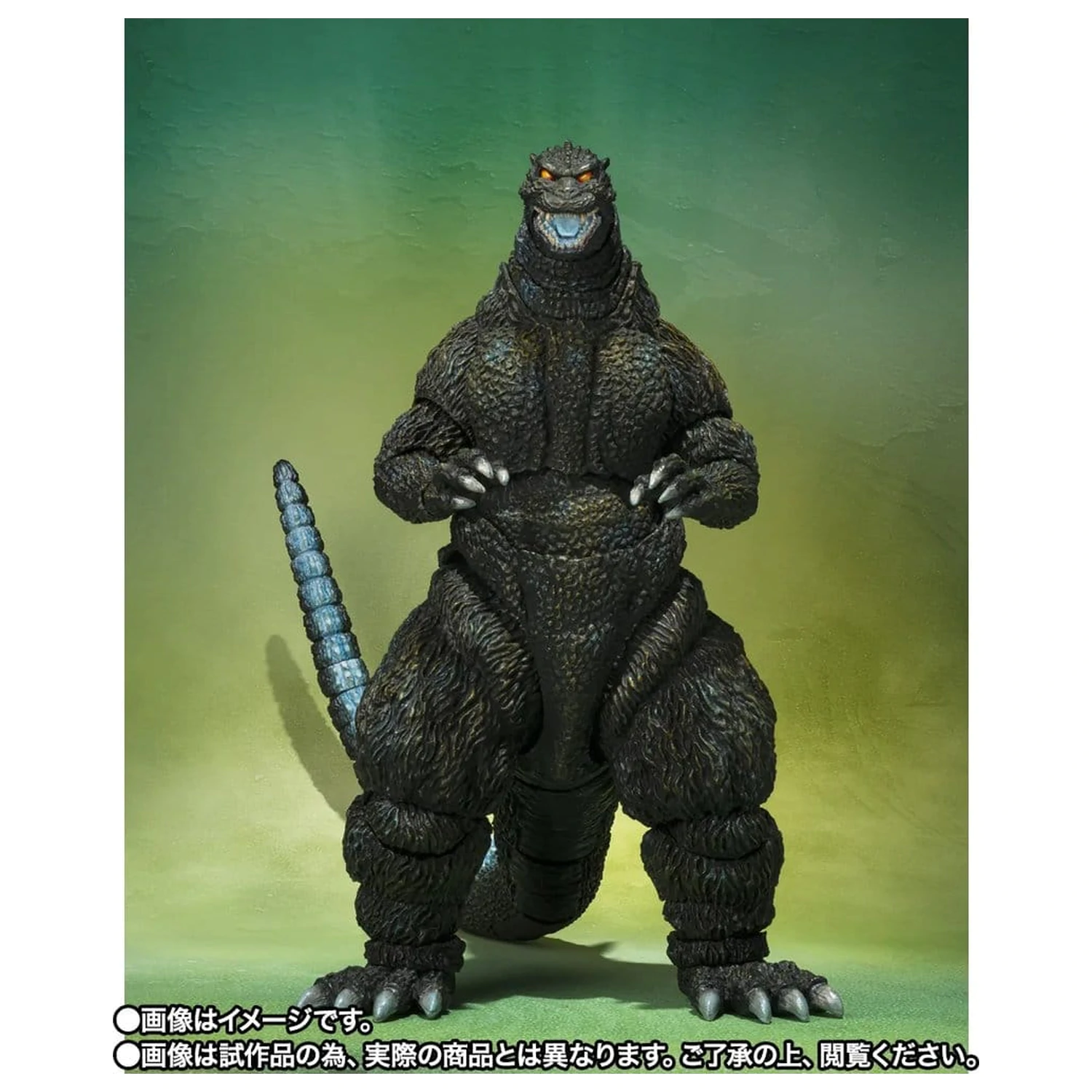 Godzilla S.H.MonsterArts Action Figure Godzilla (Godzilla vs. Mechagodzilla II Poster Coloring Ver.) -Movie Graphic Plus- 16 cm product photo