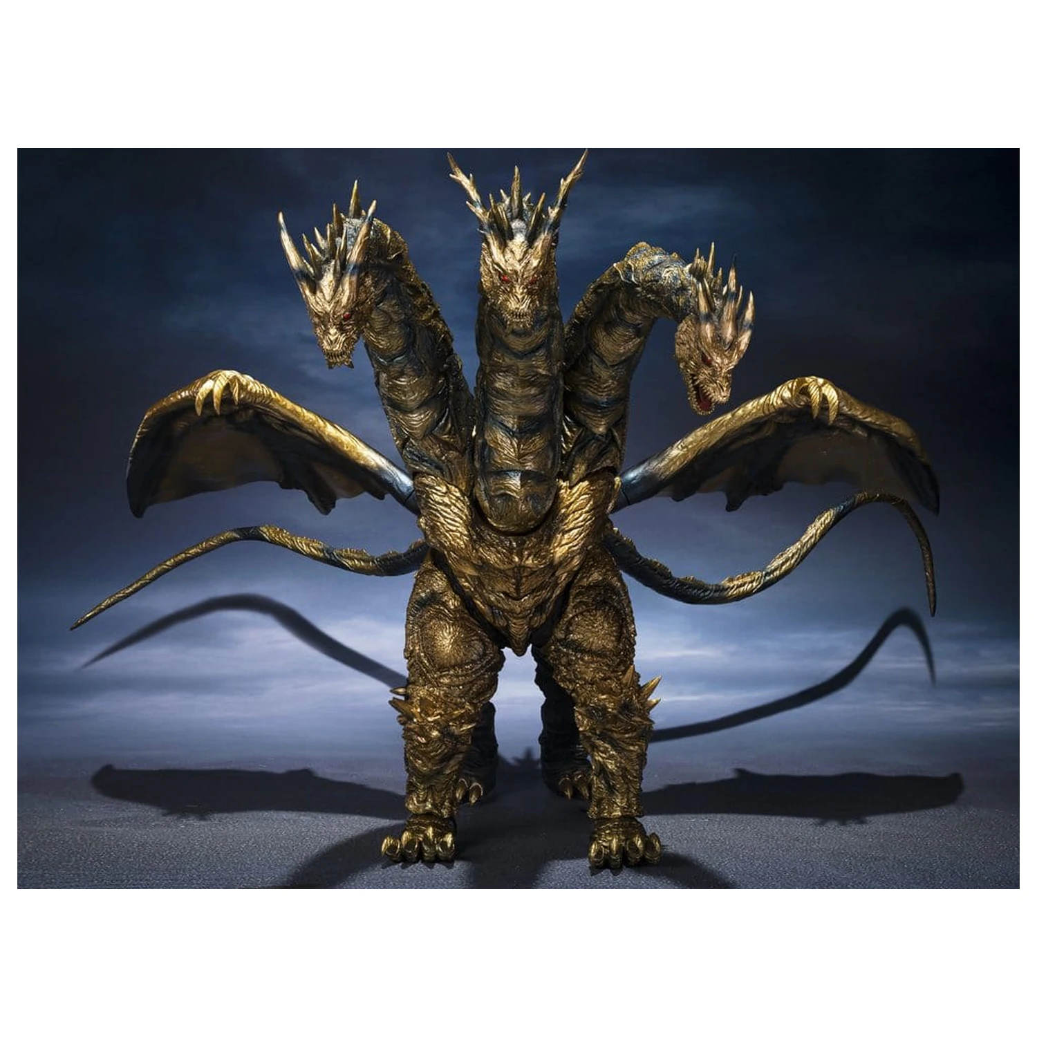 Godzilla S.H.MonsterArts Action Figure Kaizer Ghidorah 25 cm product photo