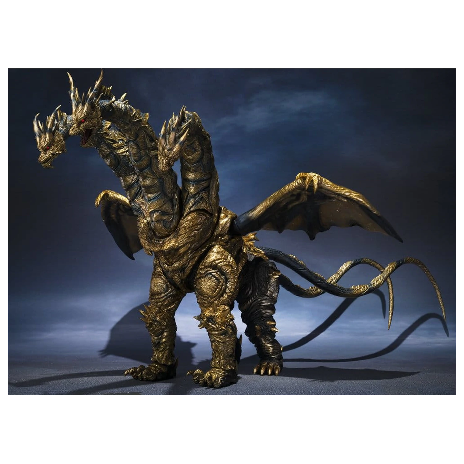 Godzilla S.H.MonsterArts Action Figure Kaizer Ghidorah 25 cm product photo
