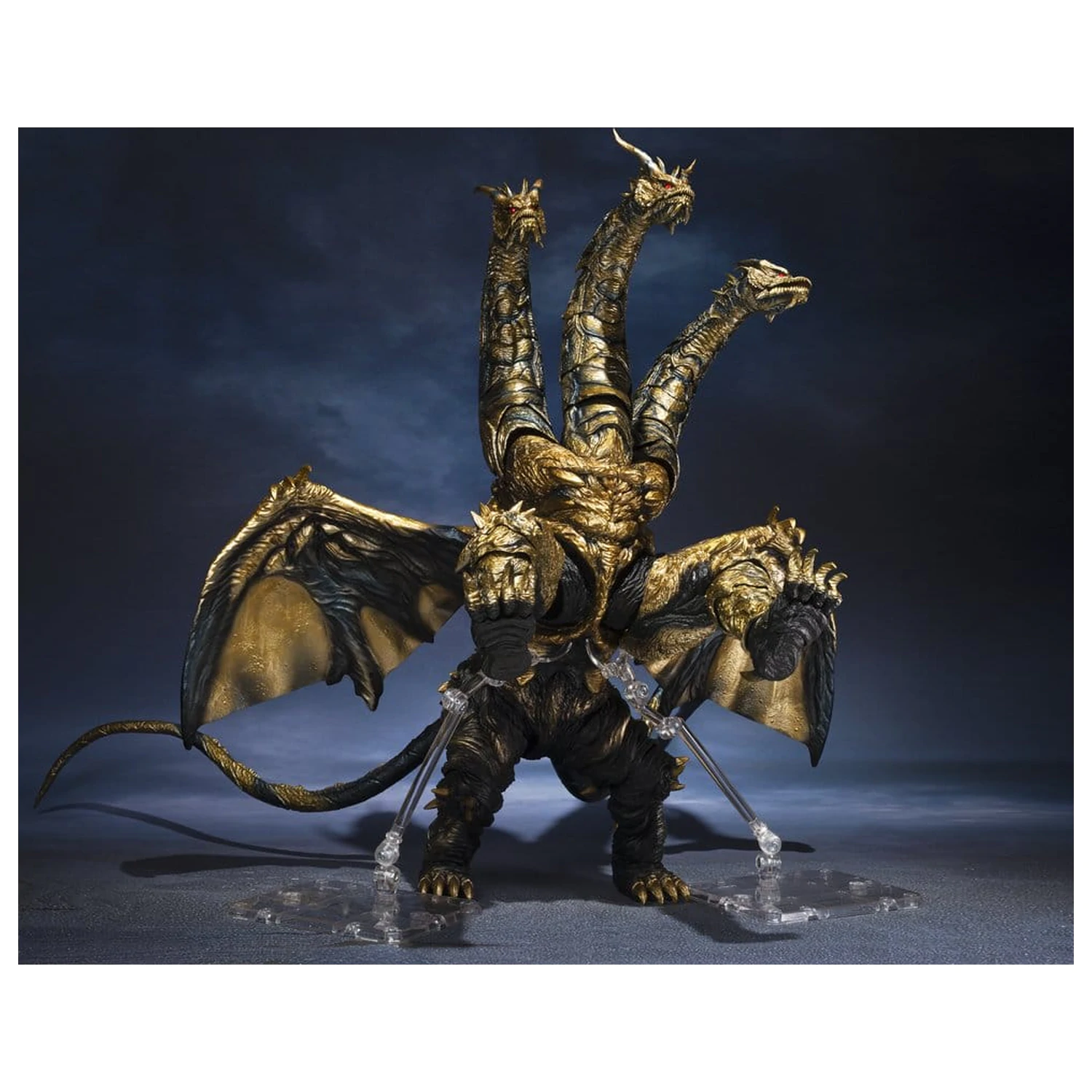 Godzilla S.H.MonsterArts Action Figure Kaizer Ghidorah 25 cm product photo