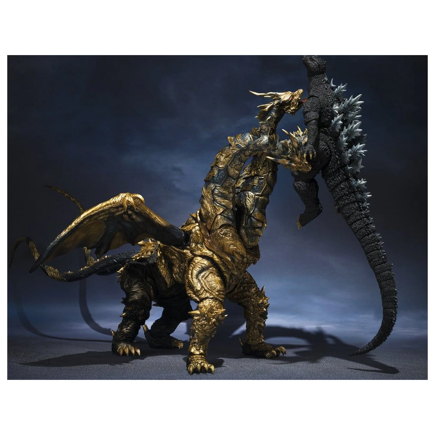 Godzilla S.H.MonsterArts Action Figure Kaizer Ghidorah 25 cm product photo