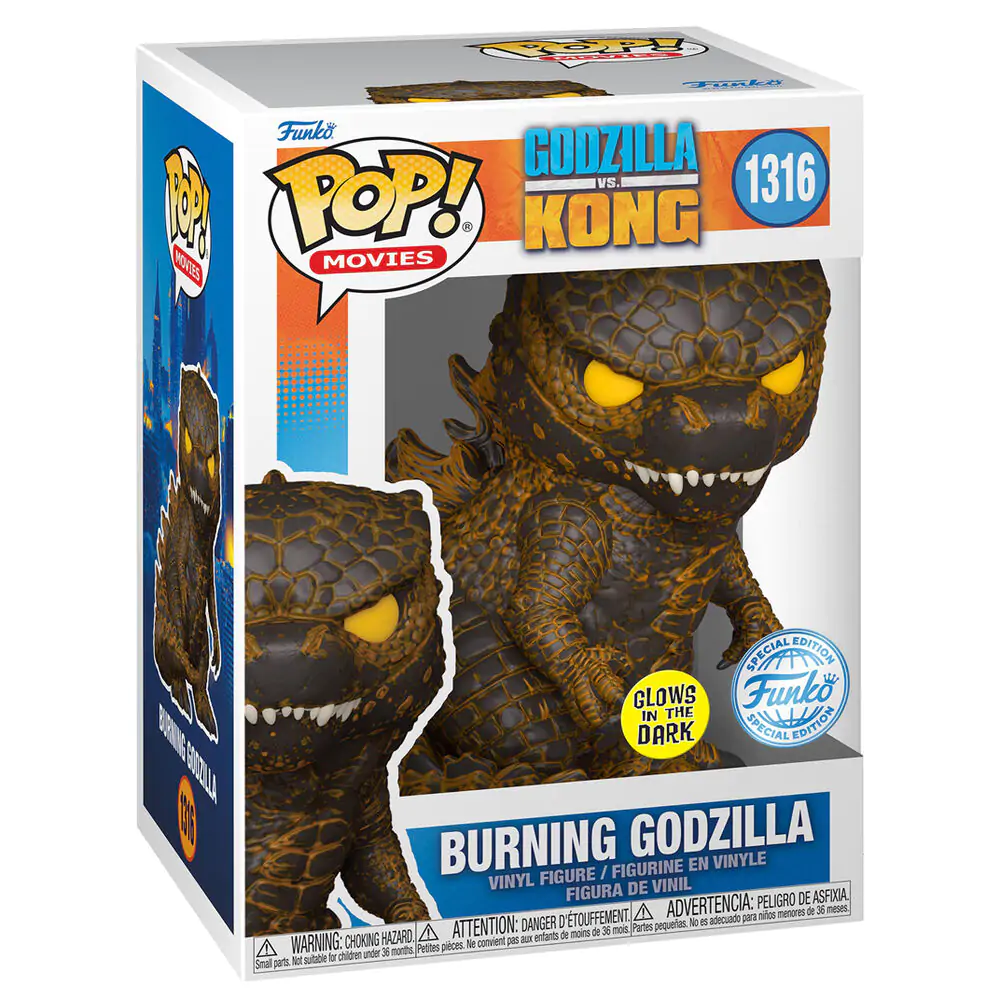 Godzilla Singular Point POP! Animation Vinyl Figure Burning Godzilla(GW) 9 cm product photo