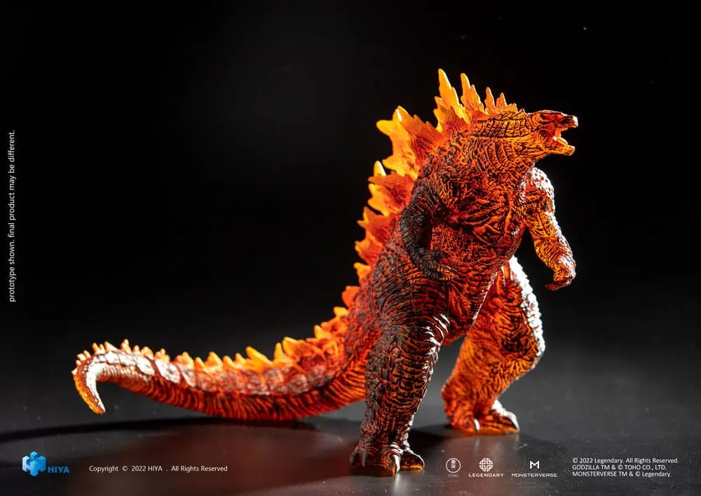 Godzilla Stylist Series PVC Statue Godzilla: King of the Monsters Burning Godzilla News Year Exclusive 20 cm product photo