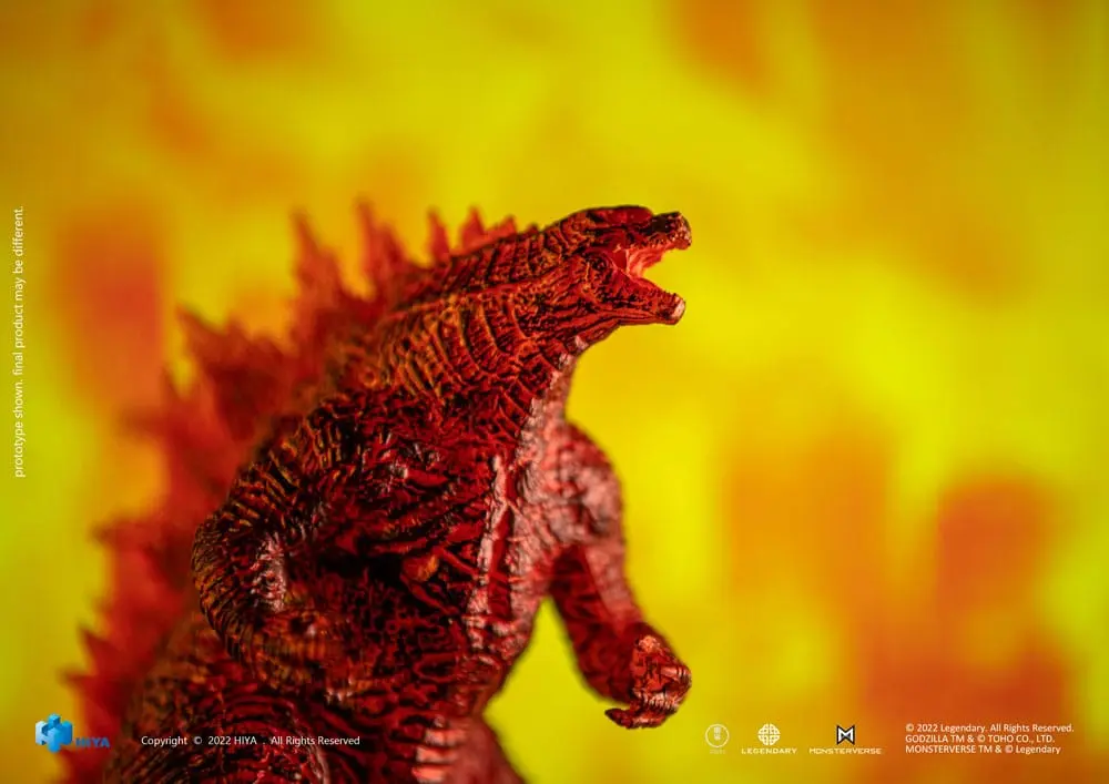 Godzilla Stylist Series PVC Statue Godzilla: King of the Monsters Burning Godzilla News Year Exclusive 20 cm product photo