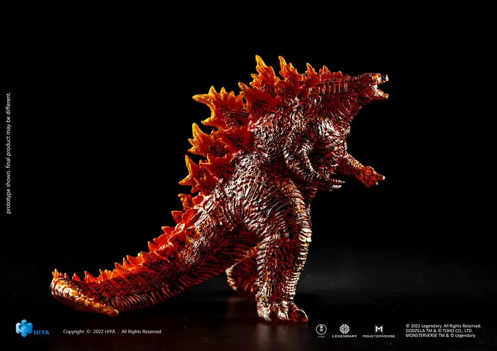 Godzilla Stylist Series PVC Statue Godzilla: King of the Monsters Burning Godzilla News Year Exclusive 20 cm product photo