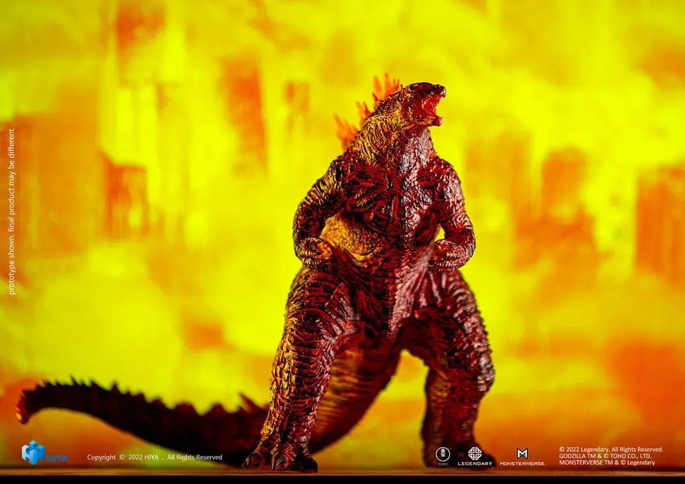 Godzilla Stylist Series PVC Statue Godzilla: King of the Monsters Burning Godzilla News Year Exclusive 20 cm product photo