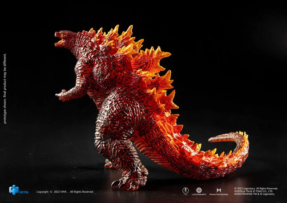 Godzilla Stylist Series PVC Statue Godzilla: King of the Monsters Burning Godzilla News Year Exclusive 20 cm product photo