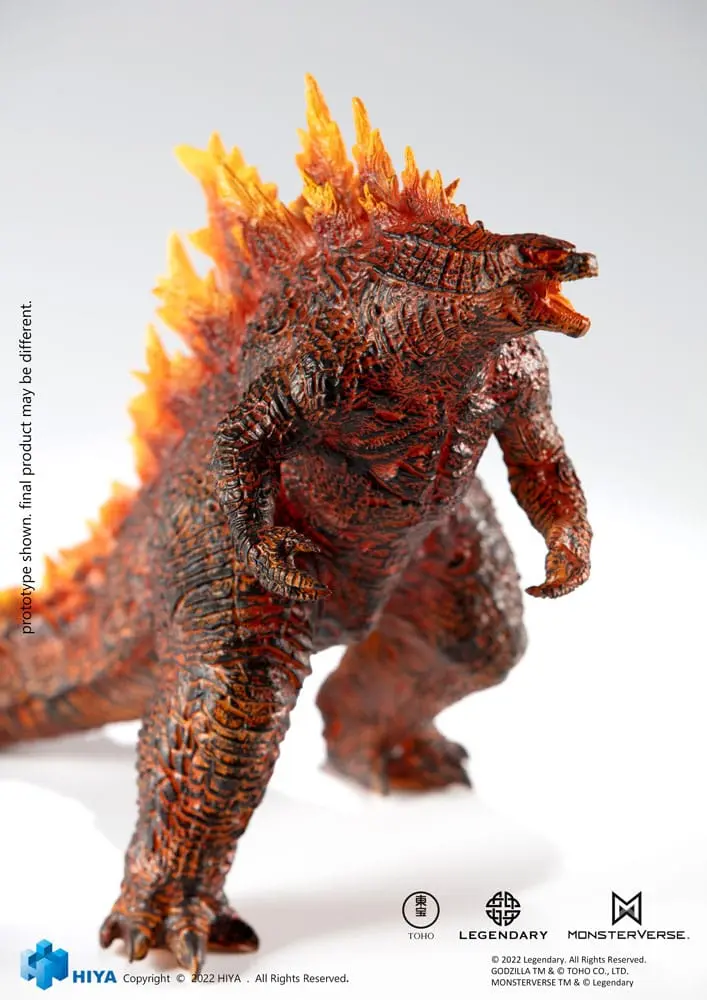 Godzilla Stylist Series PVC Statue Godzilla: King of the Monsters Burning Godzilla News Year Exclusive 20 cm product photo