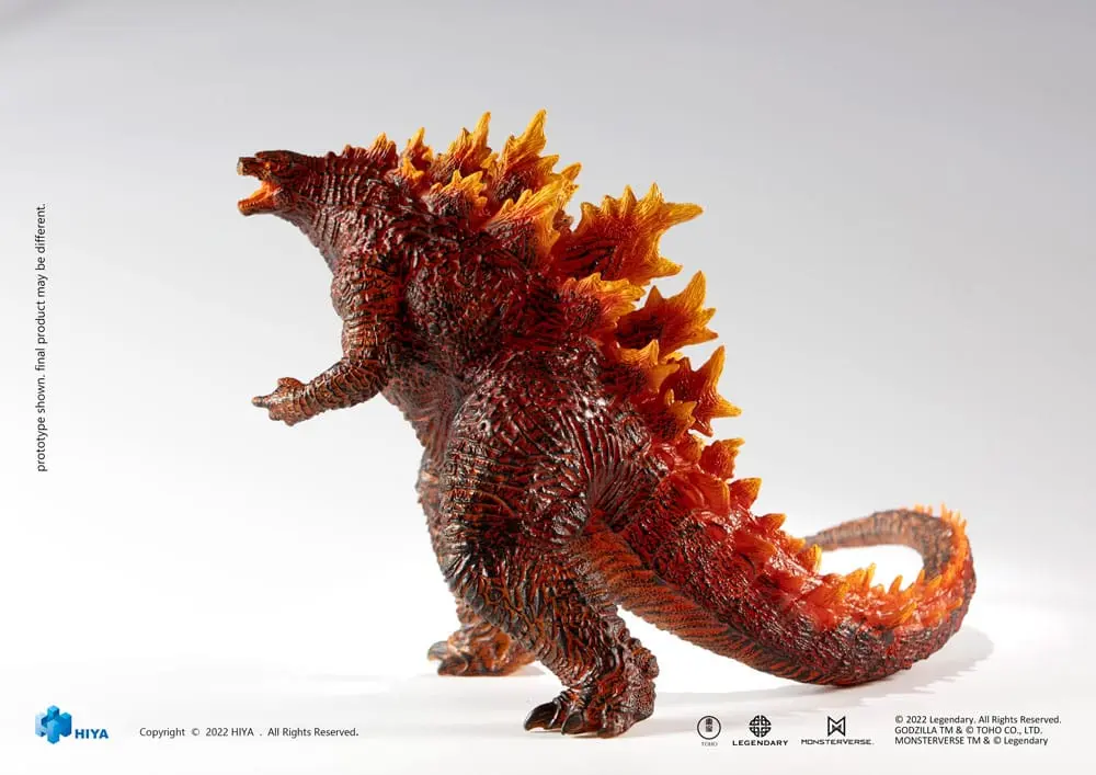 Godzilla Stylist Series PVC Statue Godzilla: King of the Monsters Burning Godzilla News Year Exclusive 20 cm product photo