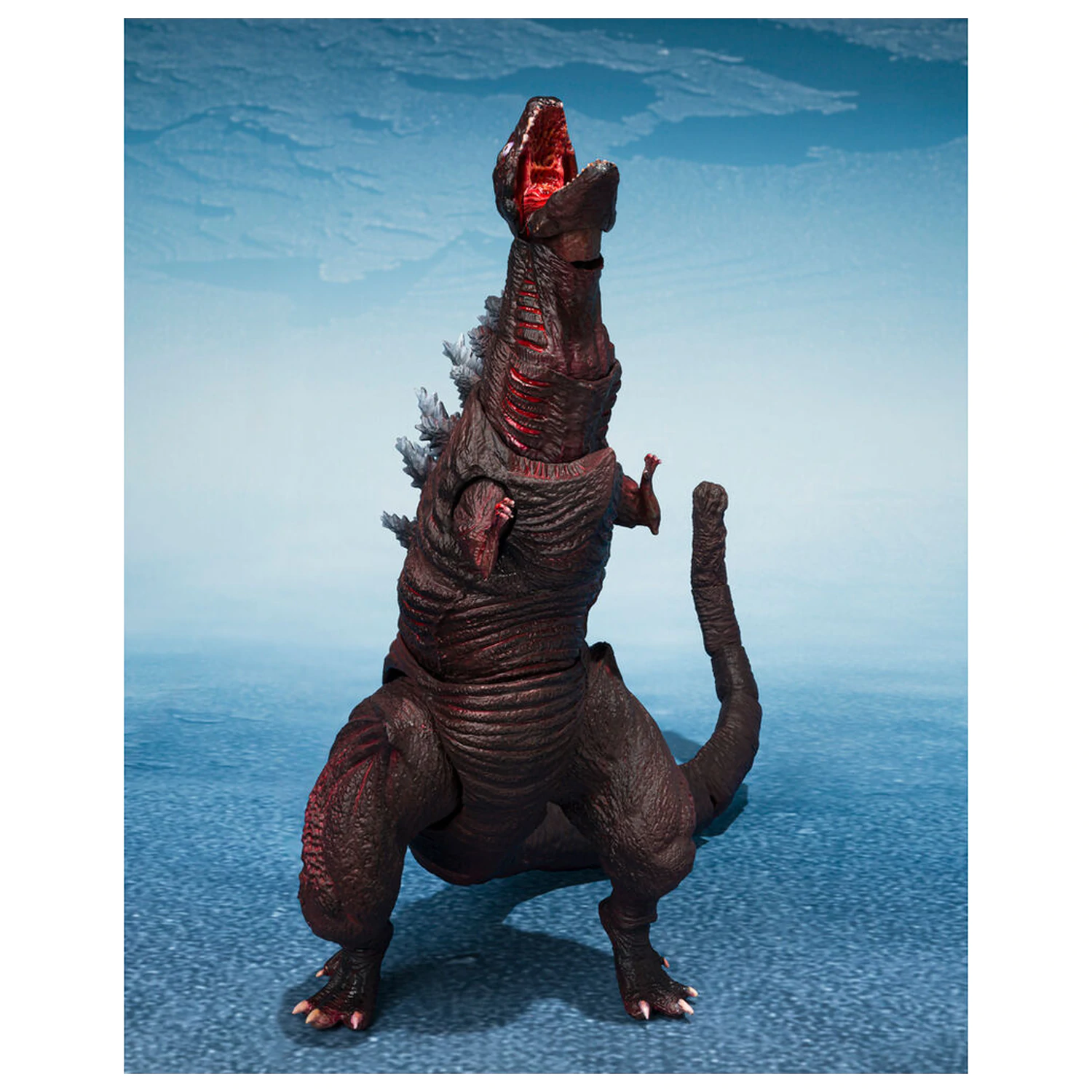 Godzilla The Second Form & Third Form & Giant Unidentified Creature S.H. MonsterArts set figures product photo