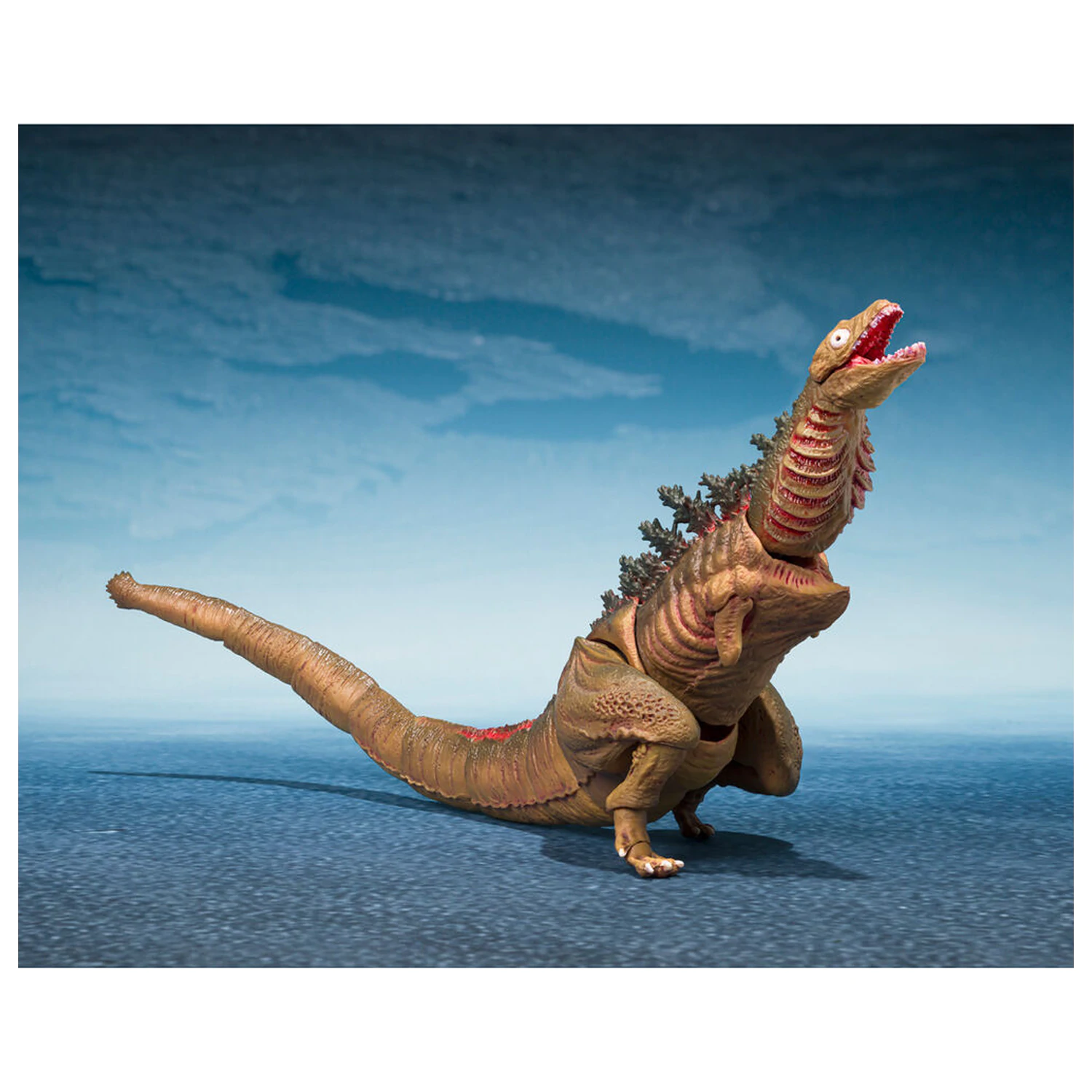 Godzilla The Second Form & Third Form & Giant Unidentified Creature S.H. MonsterArts set figures product photo