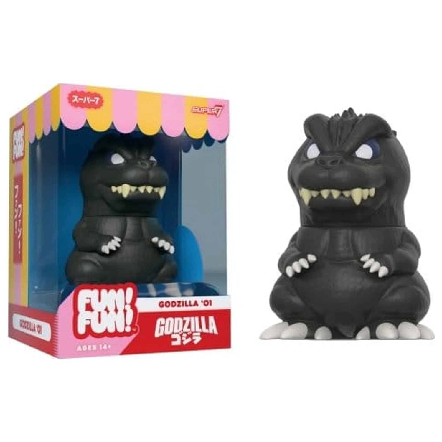 Godzilla Toho Fun! Fun! Mini Figure Wave 02 Godzilla 2001 product photo