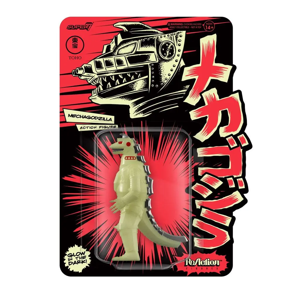 Godzilla Toho ReAction Action Figure Mechagodzilla (Glow) SDCC22 10 cm product photo