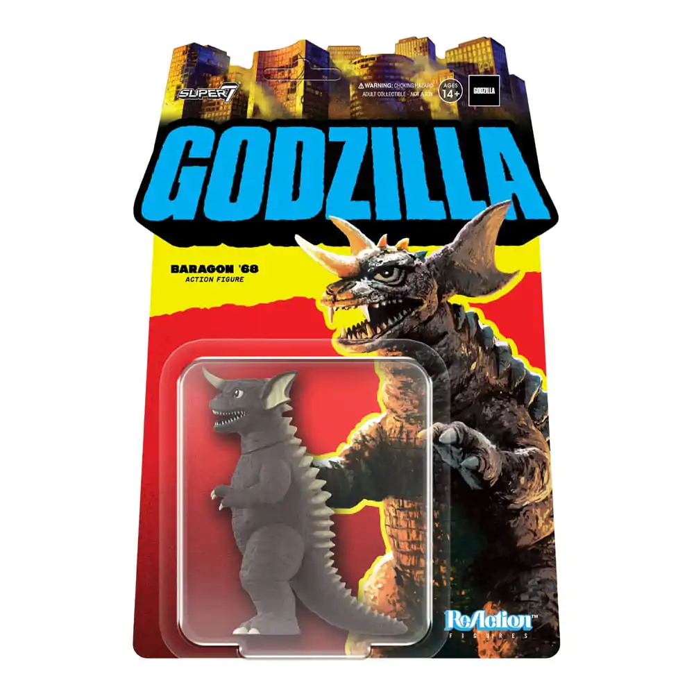 Godzilla Toho ReAction Action Figure Wave 05 Baragon ´68 10 cm product photo