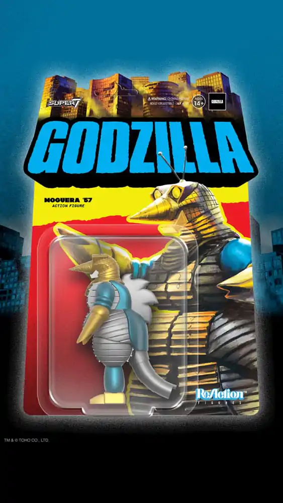 Godzilla Toho ReAction Action Figure Wave 05 Moguera ´57 10 cm product photo
