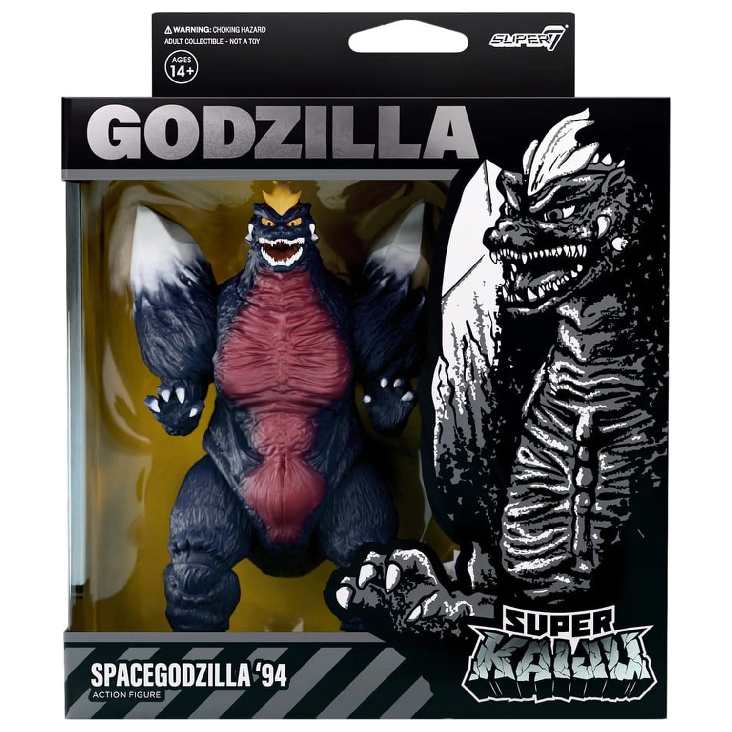 Godzilla Toho Super Kaiju Action Figure Wave 04 Space Godzilla '94 product photo