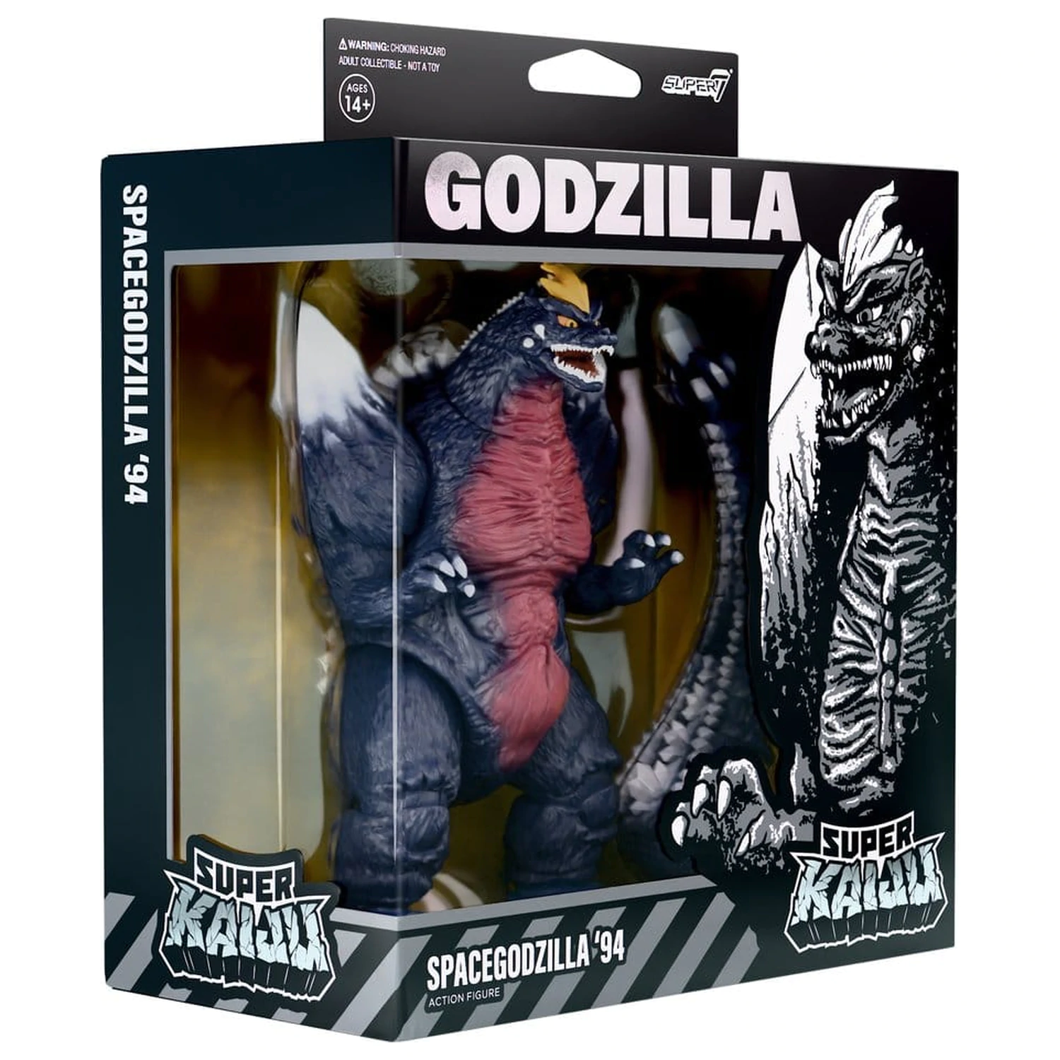 Godzilla Toho Super Kaiju Action Figure Wave 04 Space Godzilla '94 product photo
