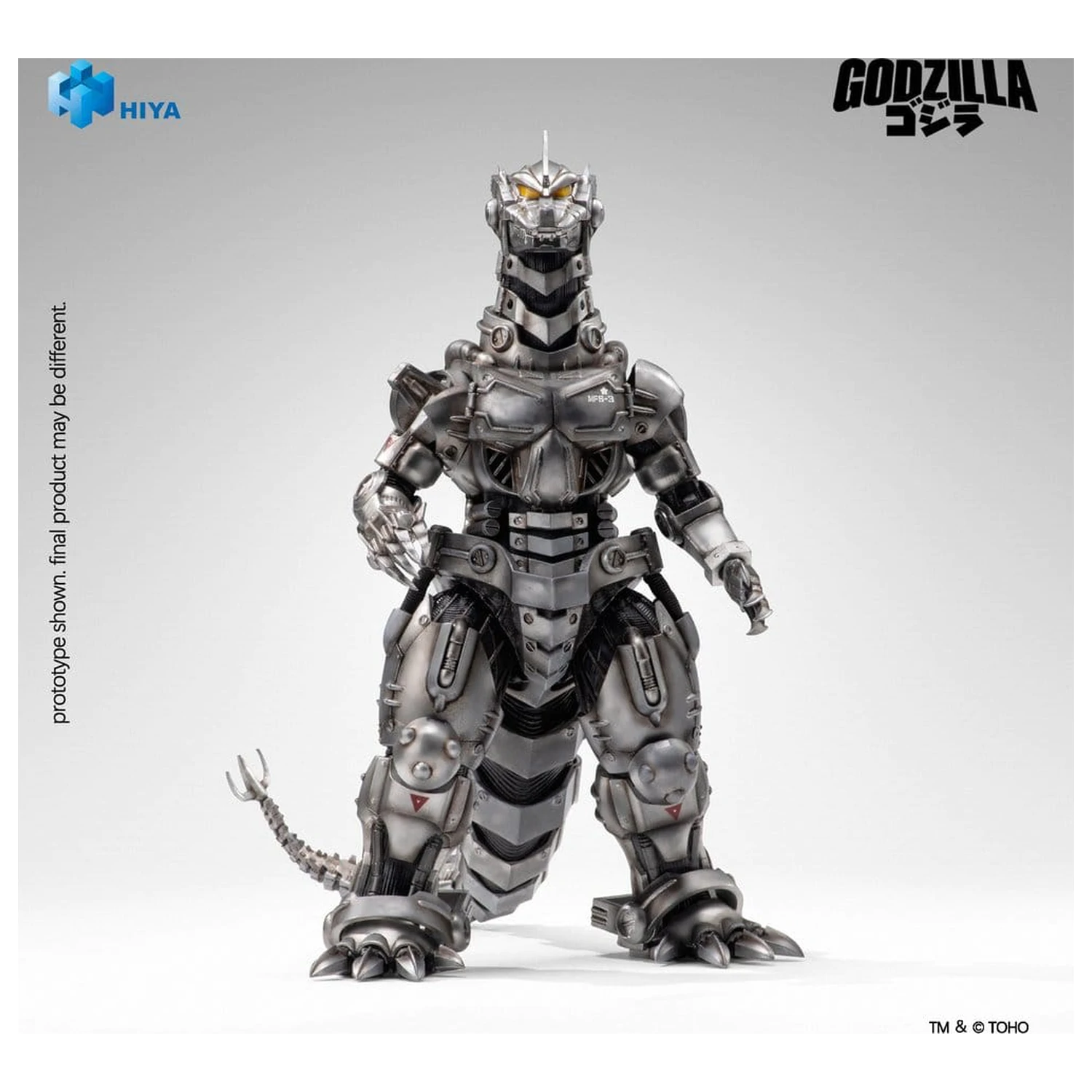 Godzilla Tokyo S.O.S. (2003) Exquisite Basic Series Action Figure Mechagodzilla Heavy Arms / High Mobility Version 20 cm product photo