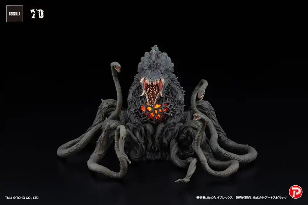 Godzilla vs. Biollante Hiper Modering EX Gekizou Series PVC Statue Biollante Black light Ver. 13 cm termékfotó