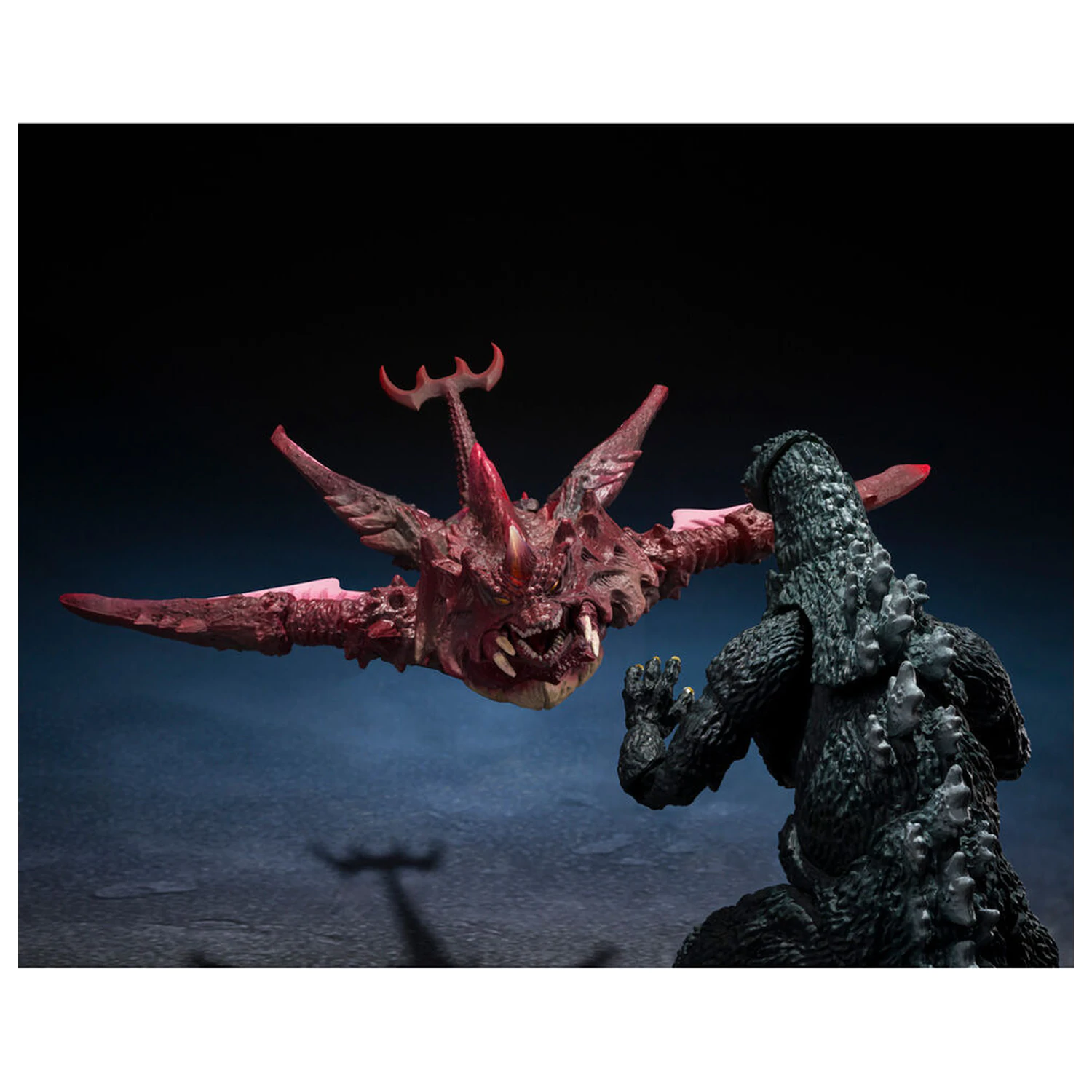 Godzilla vs. Destroyah Godzilla Junior & Destroyah S.H. Monster Arts set figures product photo