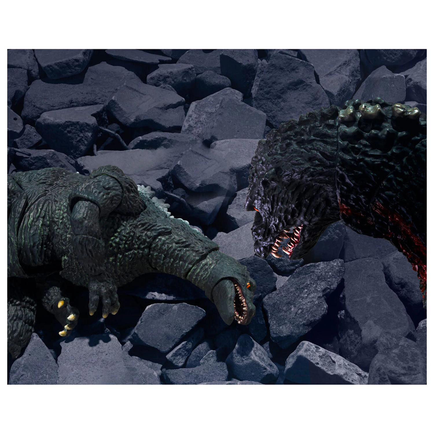 Godzilla vs. Destroyah Godzilla Junior & Destroyah S.H. Monster Arts set figures product photo
