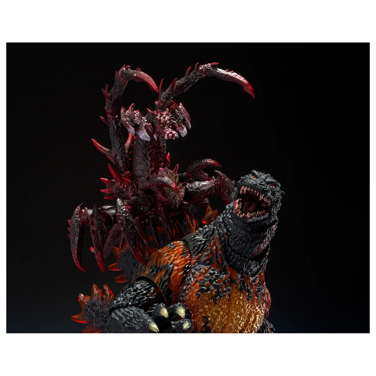 Godzilla vs. Destroyah Godzilla Junior & Destroyah S.H. Monster Arts set figures product photo