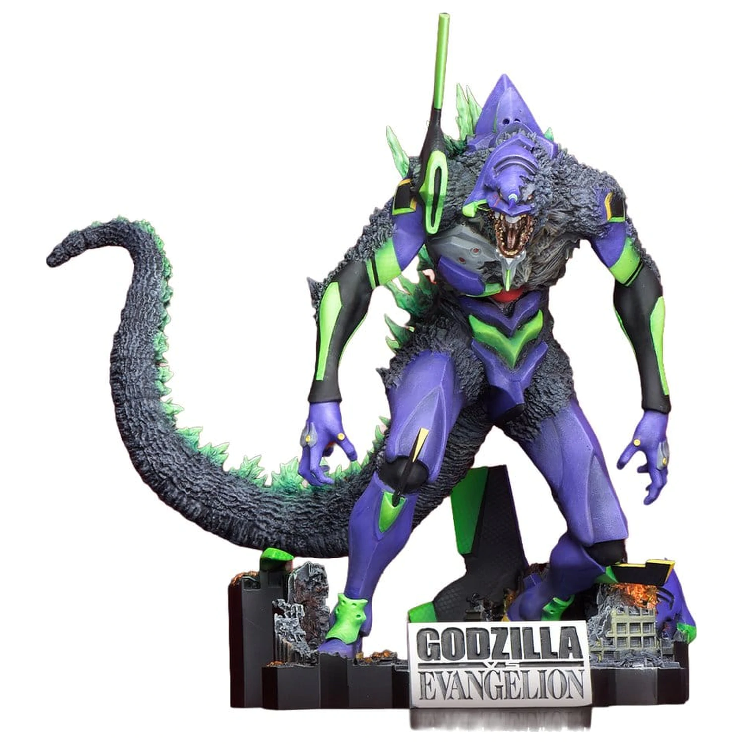 Godzilla vs. Evangelion Plastic Model Kit Evangelion Test Type-01 “G” Awakened Form 20 cm product photo
