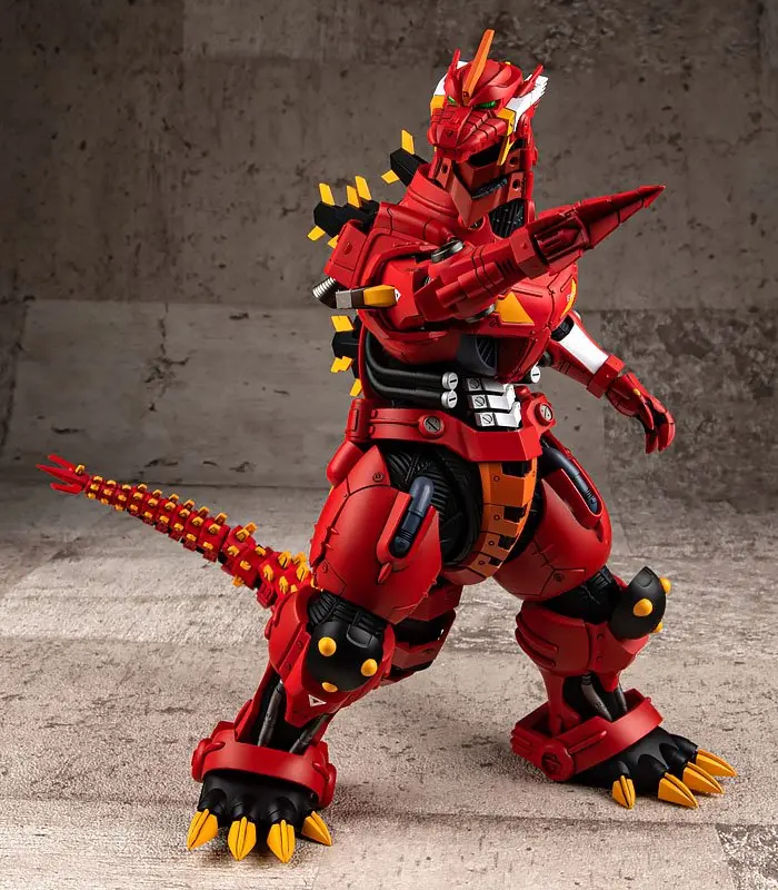 Godzilla vs Evangelion Plastic Model Kit Type-3 Kiryu Kai EVA Unit-02 Color Ver. 24 cm product photo