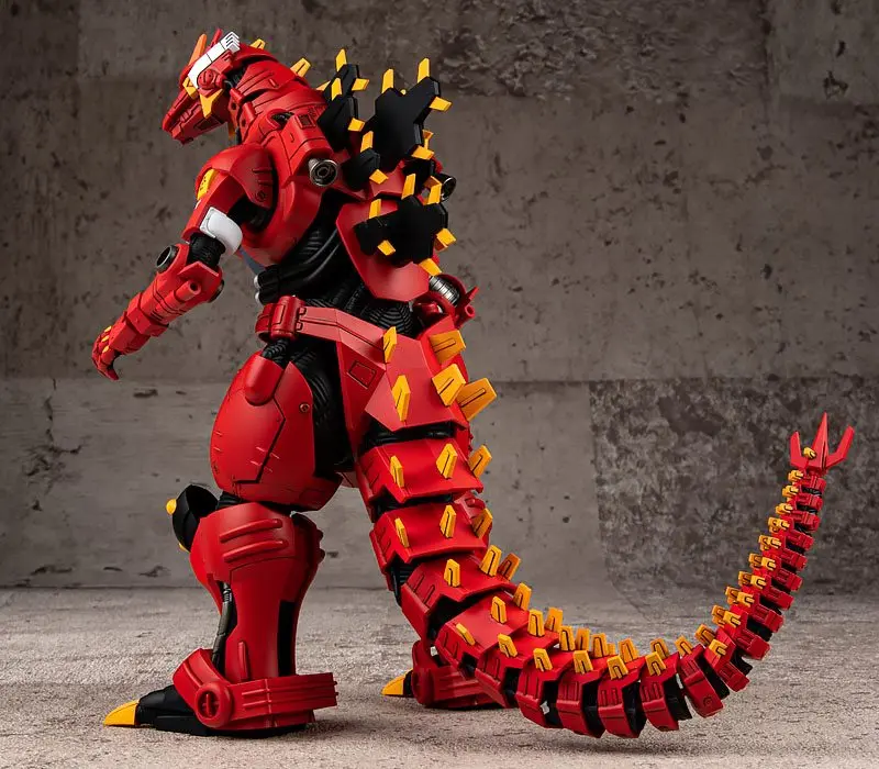 Godzilla vs Evangelion Plastic Model Kit Type-3 Kiryu Kai EVA Unit-02 Color Ver. 24 cm product photo