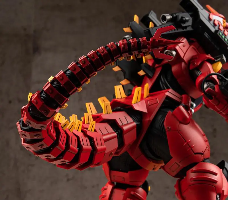 Godzilla vs Evangelion Plastic Model Kit Type-3 Kiryu Kai EVA Unit-02 Color Ver. 24 cm product photo