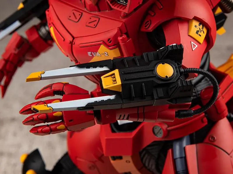 Godzilla vs Evangelion Plastic Model Kit Type-3 Kiryu Kai EVA Unit-02 Color Ver. 24 cm product photo