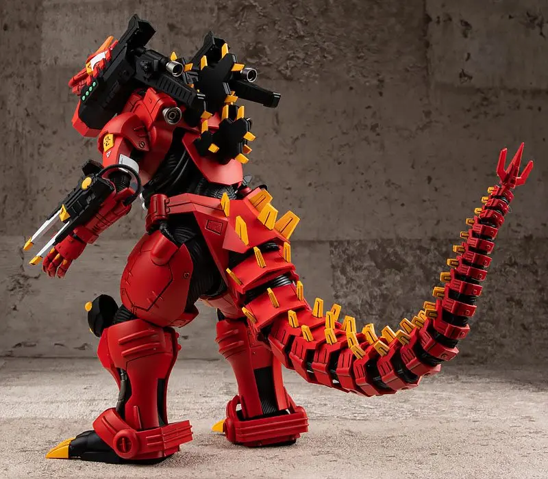 Godzilla vs Evangelion Plastic Model Kit Type-3 Kiryu Kai EVA Unit-02 Color Ver. 24 cm product photo