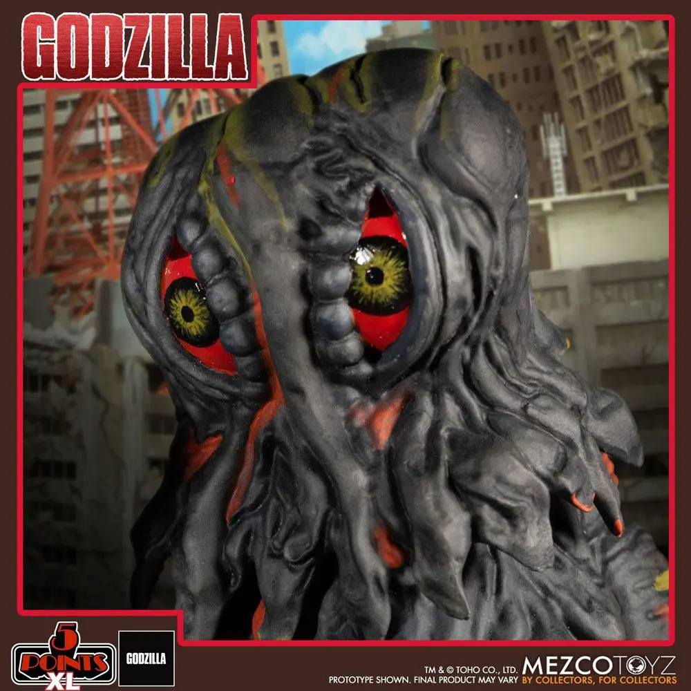 Godzilla vs. Hedorah 5 Points XL Action Figures Deluxe Box Set product photo