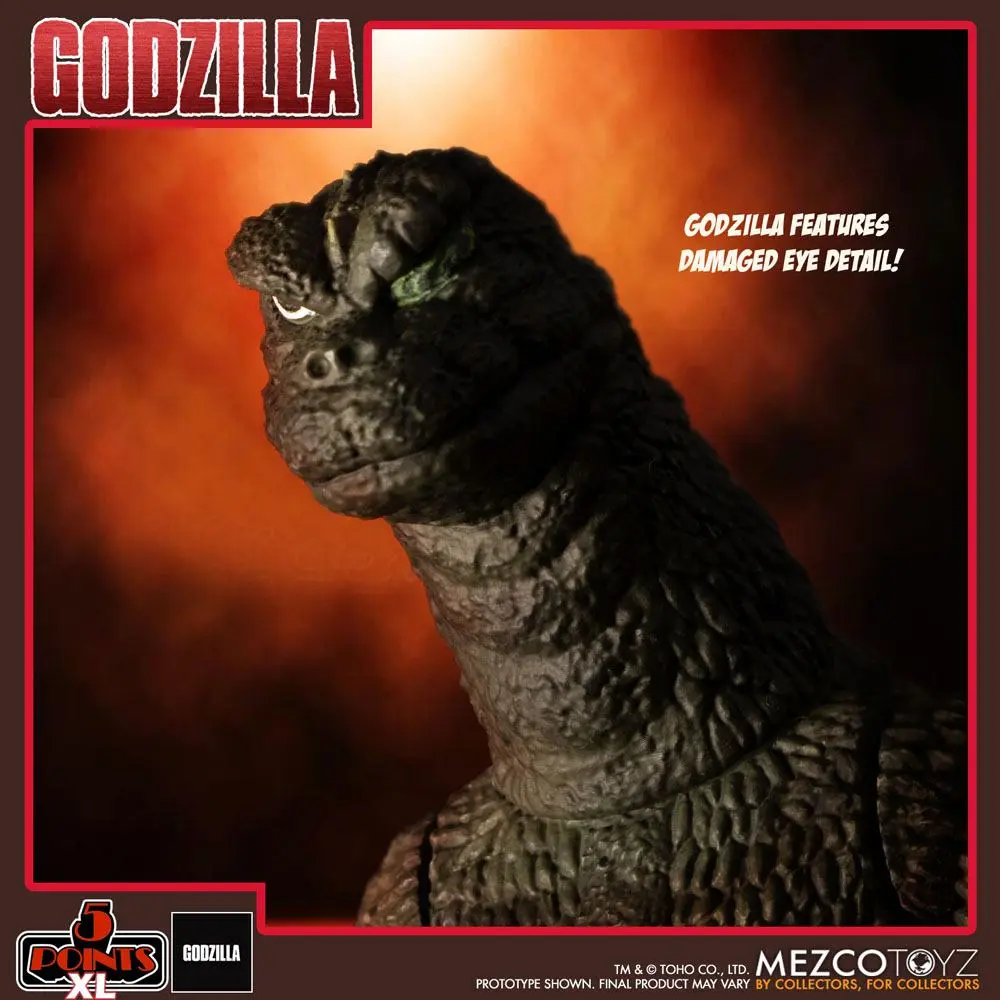 Godzilla vs. Hedorah 5 Points XL Action Figures Deluxe Box Set product photo