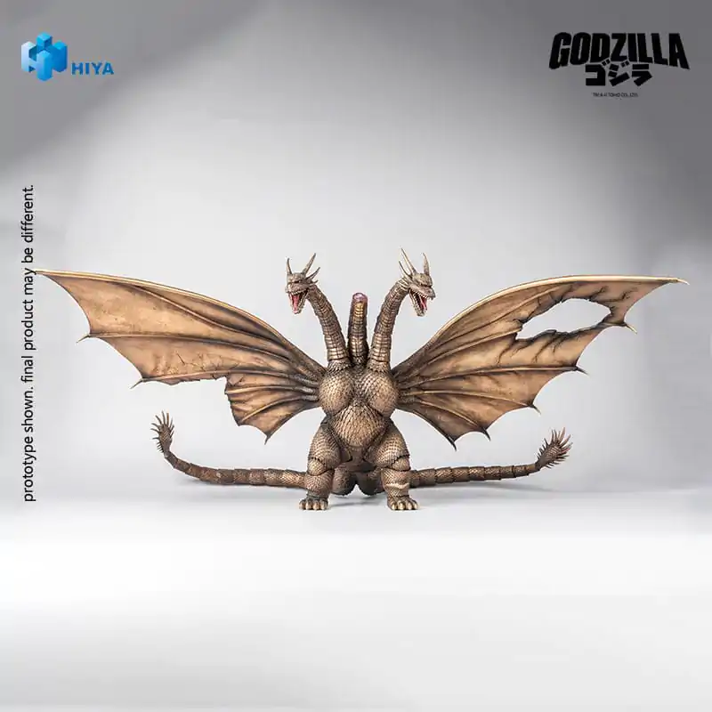 Godzilla vs. King Ghidorah (1991) Exquisite Basic Action Figure King Ghidorah Battle Damaged Version 33 cm product photo