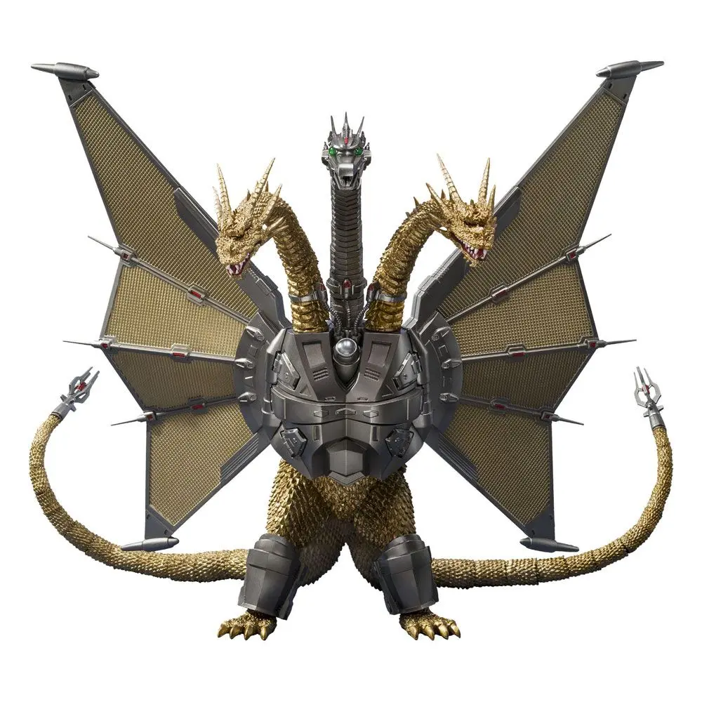 Godzilla vs. King Ghidorah S.H. MonsterArts Action Figure Mecha Ghidorah Shinjuku Decisive Battle Special Set 25 cm termékfotó