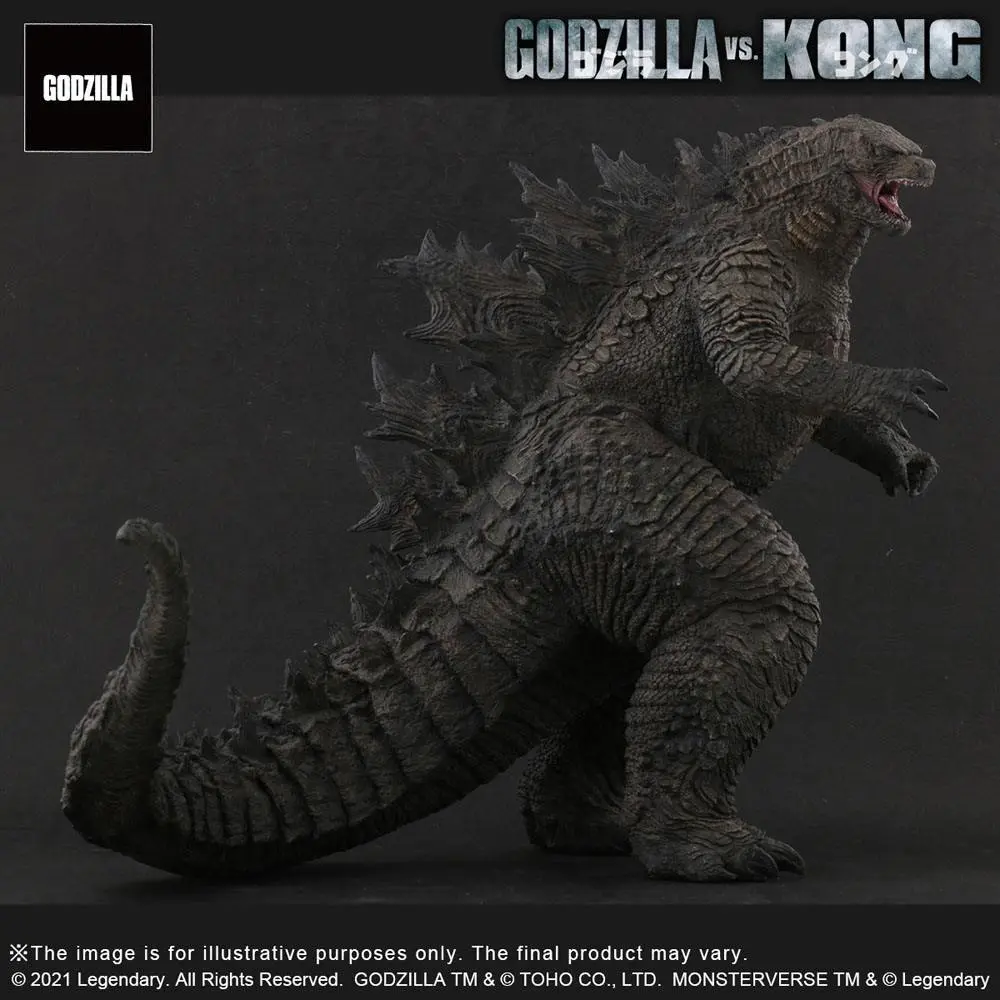 Godzilla vs. Kong 2021 TOHO Large Kaiju Series PVC Statue Godzilla 26 cm product photo