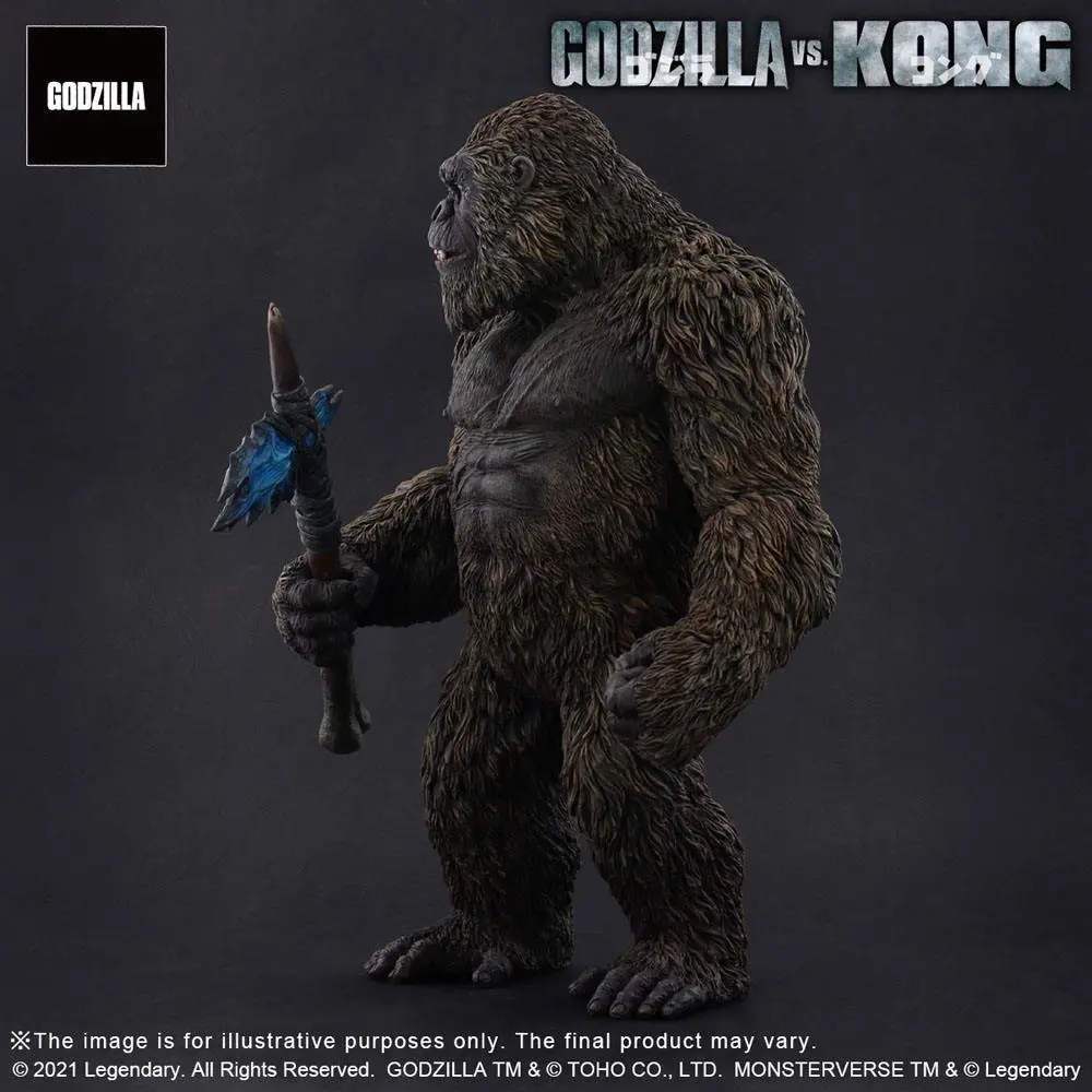 Godzilla vs. Kong 2021 TOHO Large Kaiju Series PVC Statue Kong 27 cm product photo