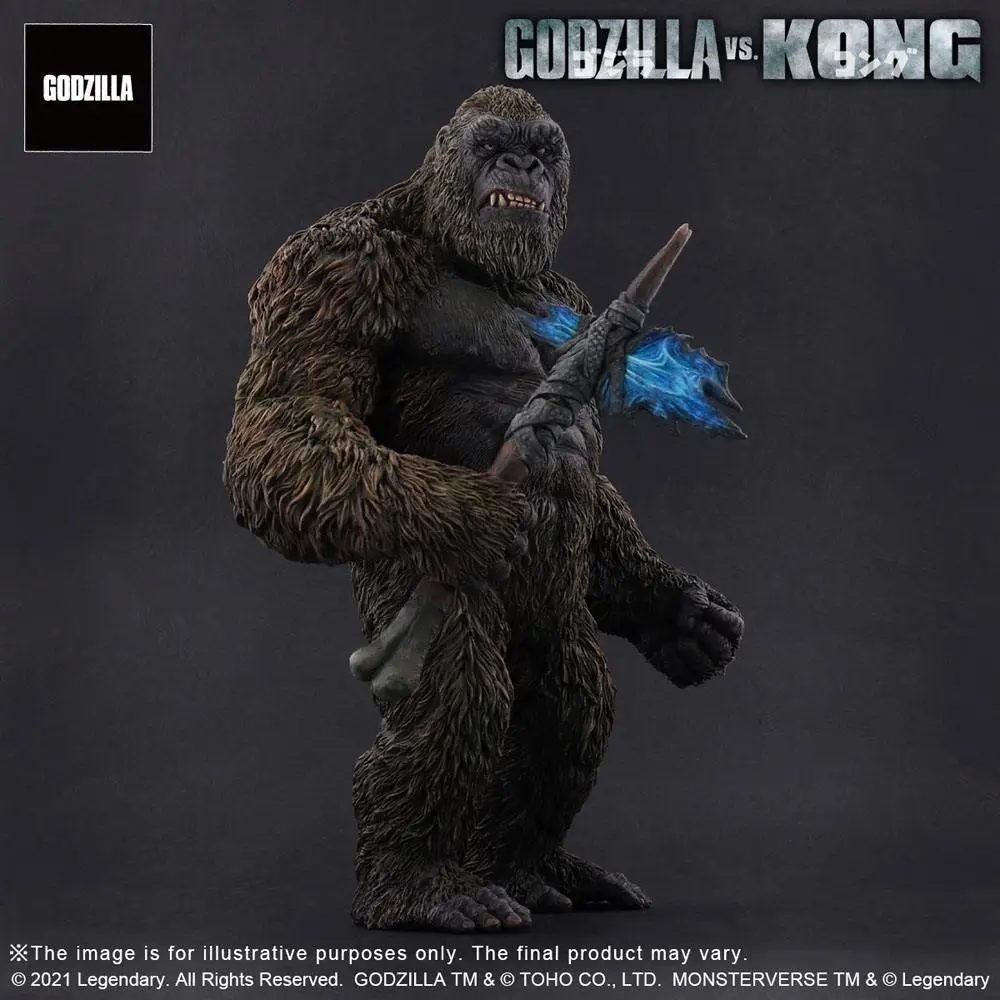 Godzilla vs. Kong 2021 TOHO Large Kaiju Series PVC Statue Kong 27 cm product photo