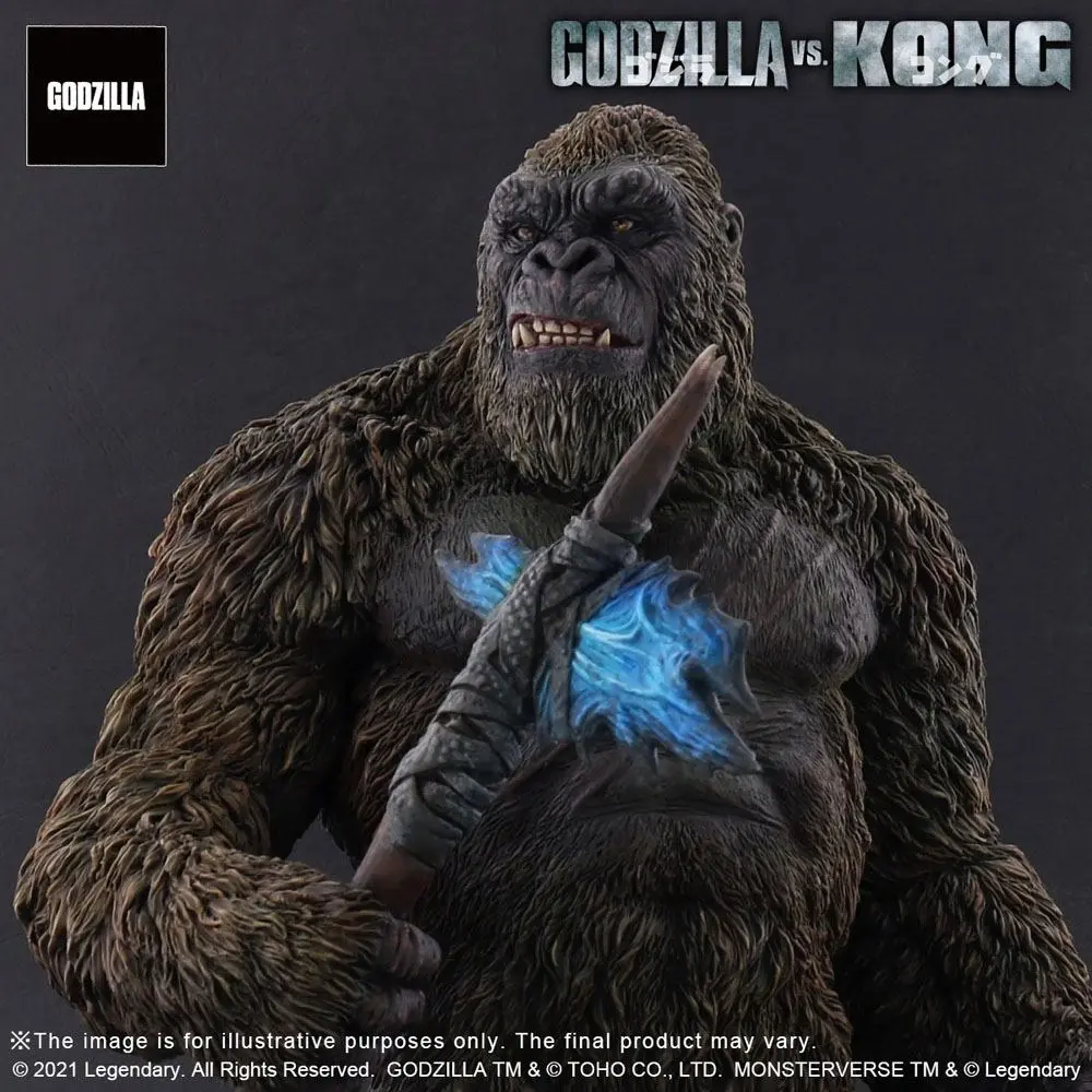 Godzilla vs. Kong 2021 TOHO Large Kaiju Series PVC Statue Kong 27 cm product photo