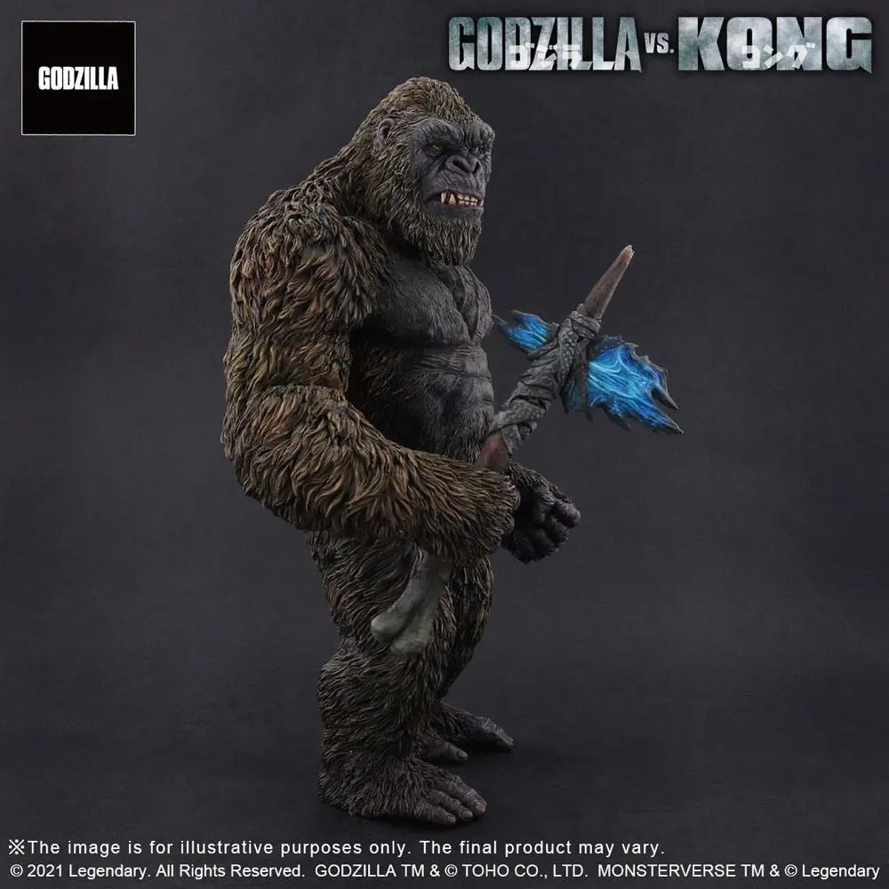 Godzilla vs. Kong 2021 TOHO Large Kaiju Series PVC Statue Kong 27 cm product photo