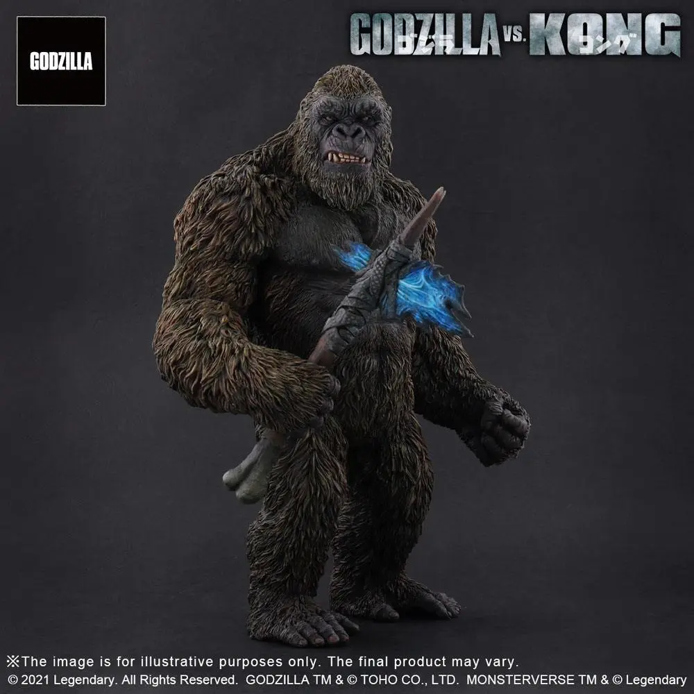 Godzilla vs. Kong 2021 TOHO Large Kaiju Series PVC Statue Kong 27 cm product photo